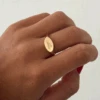 SOLID GOLD SIGNET RING -ALV Jewelry Shop 1 dd85605c 7be3 4282 9a81 a9a436e8262a