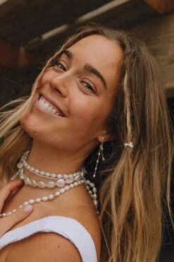 SUMMER PEARL EARRINGS -ALV Jewelry Shop 546A8173