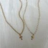SMALL CROSS NECKLACE