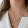 SCRIPT INITIAL NECKLACE -ALV Jewelry Shop CB51C62D 5119 4A61 8702 AC9CE226645E