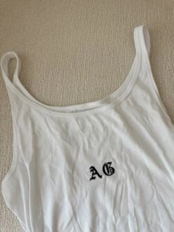 EMBROIDERED TANK TOP -ALV Jewelry Shop Tezza 0528