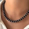 CHARLIE NOIR NECKLACE -ALV Jewelry Shop Tezza 3061