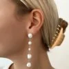 LAUREN PEARL EARRINGS -ALV Jewelry Shop Tezza 3100