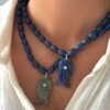 REMI IN BLUE NECKLACE 2 REMI IN BLUE NECKLACE -ALV Jewelry Shop Tezza 4639