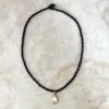 PEAR ON CORD NECKLACE -ALV Jewelry Shop Tezza 55092