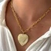 GRACIE HEART NECKLACE 2 GRACIE HEART NECKLACE -ALV Jewelry Shop Tezza 5561