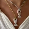 REEF ON CORD NECKLACE