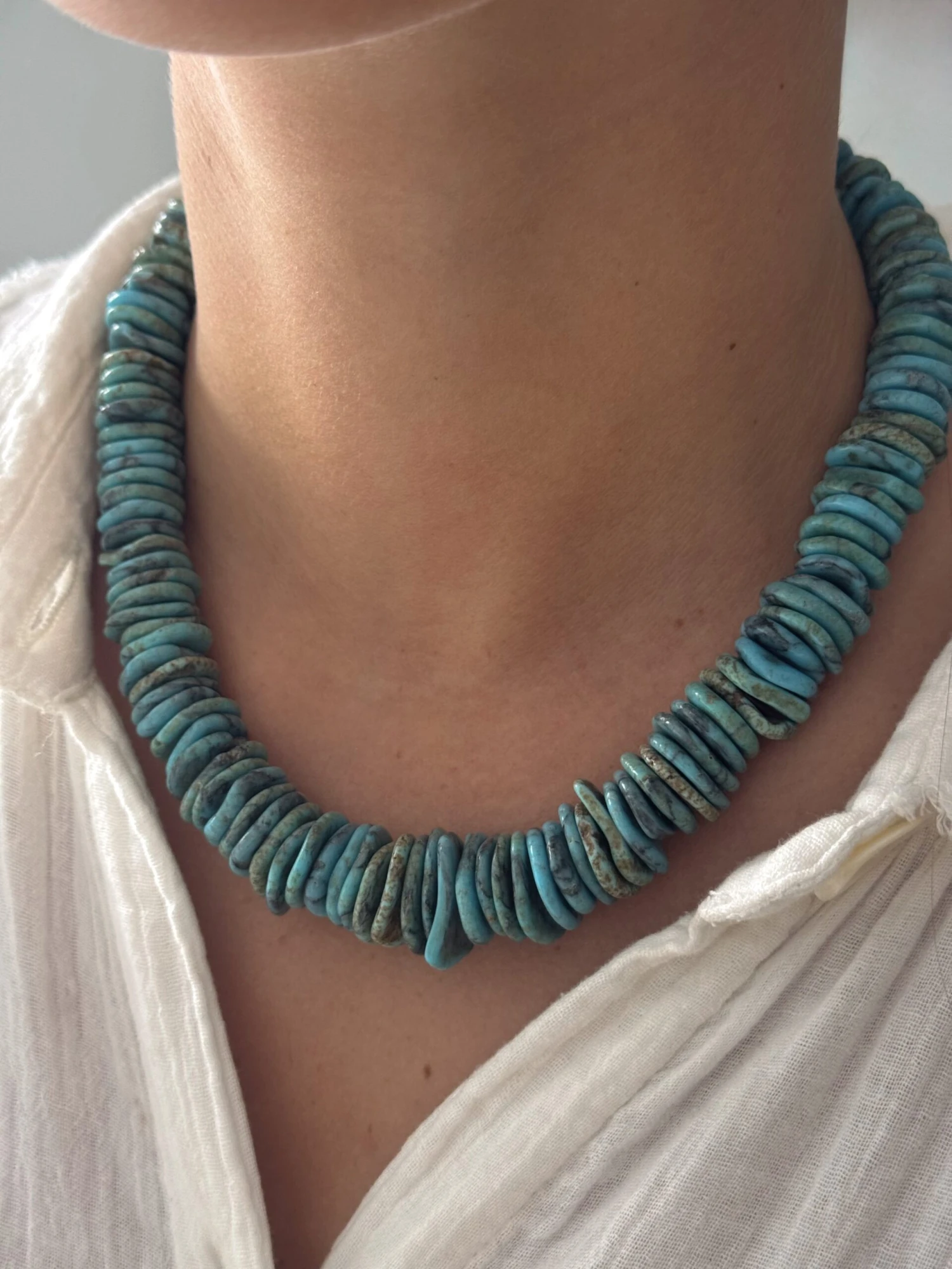 GILL DISC NECKLACE 3 GILL DISC NECKLACE