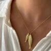 TWIN FISH NECKLACE -ALV Jewelry Shop Tezza 6386