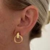 GEORGIE HOOP STUDS -ALV Jewelry Shop Tezza 7032