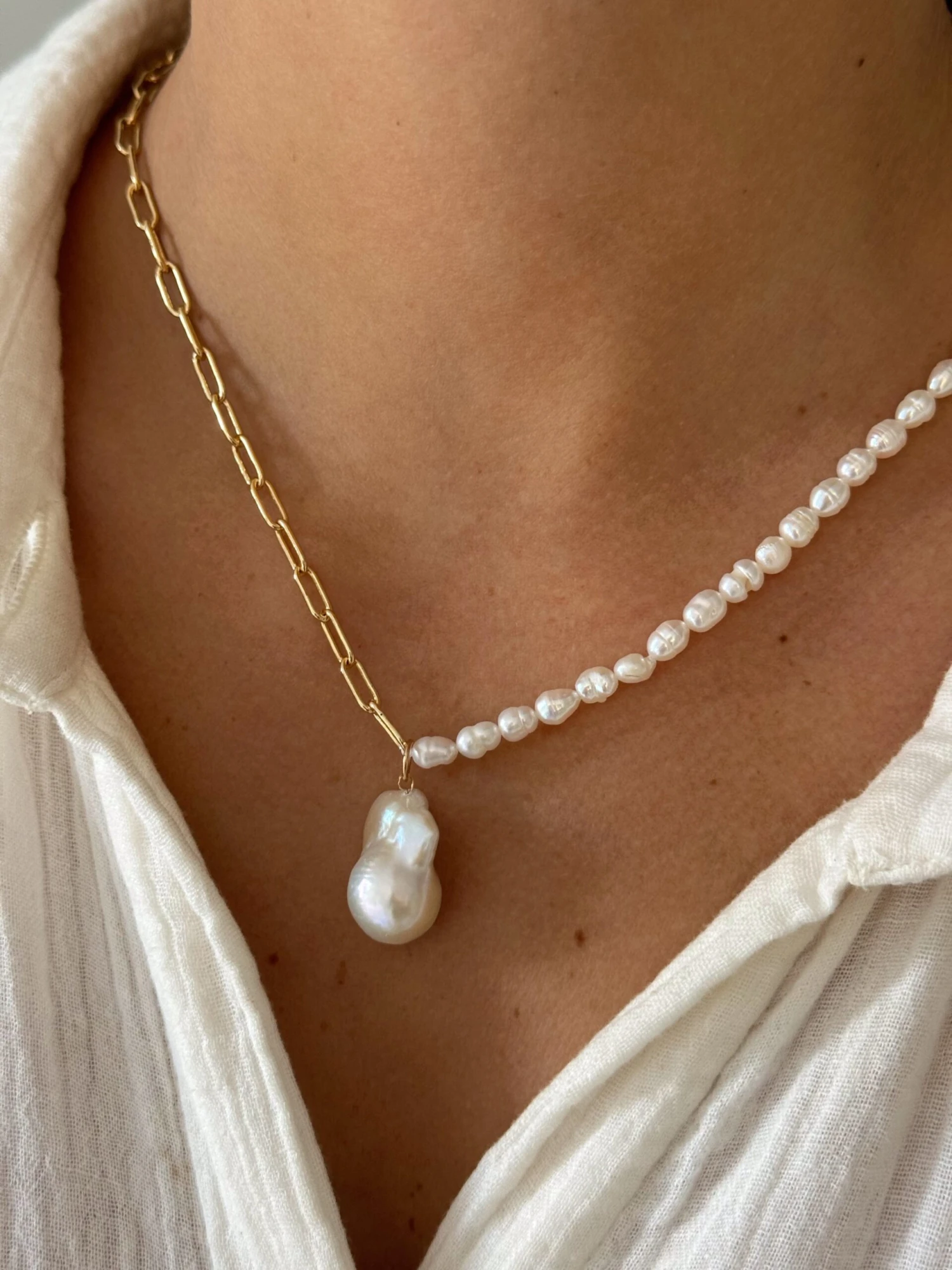 JENN PEARL NECKLACE 3 JENN PEARL NECKLACE