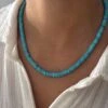 WEST BAY TURQUOISE NECKLACE 2 WEST BAY TURQUOISE NECKLACE -ALV Jewelry Shop Tezza 8087