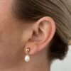 PEANUT PEARL STUDS -ALV Jewelry Shop Tezza 8485