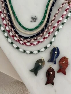 REMI ON PARACORD NECKLACE -ALV Jewelry Shop Tezza 9645