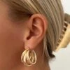 AMANDA TRIPLE HOOP -ALV Jewelry Shop image 2bb48902 5561 4ba8 b5d9 9dcefb87ba3a