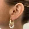 PEARL LOOP HOOPS -ALV Jewelry Shop image 55b62acc 34d9 42c1 9062 77ab7f350b94