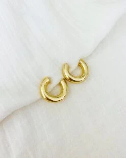 WIDE TUBE HOOPS -ALV Jewelry Shop widetubehoops1